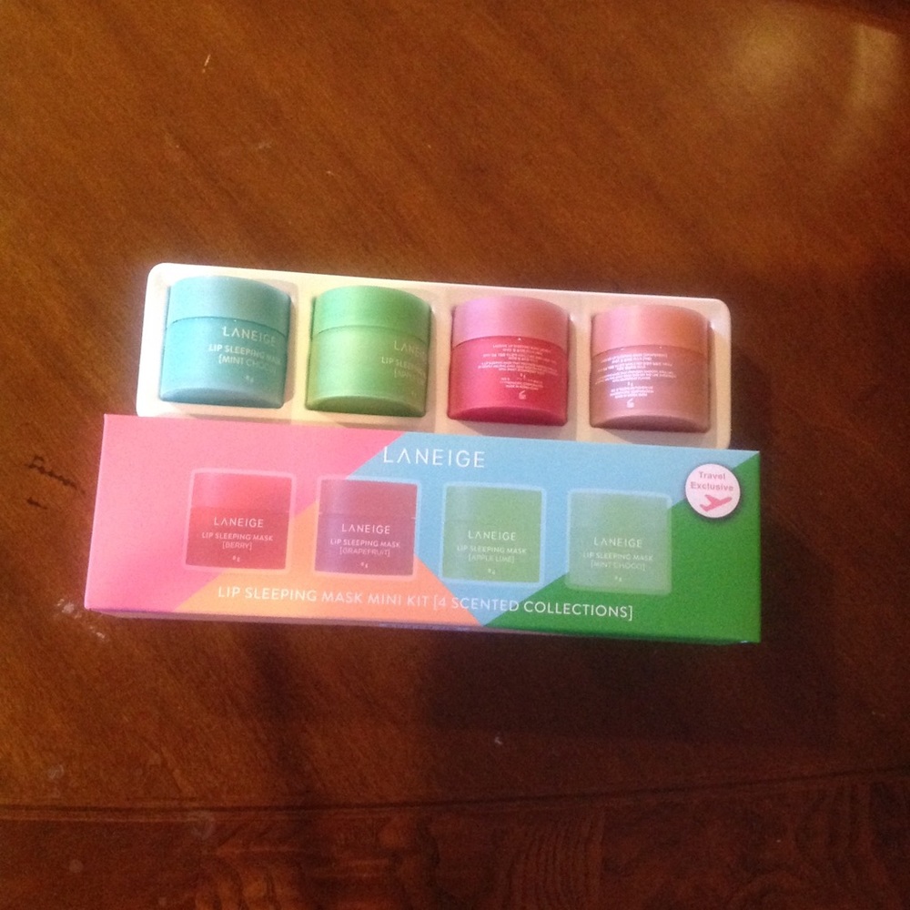 Lip Sleeping Mask Mini Kit 4 scents-8 gm
